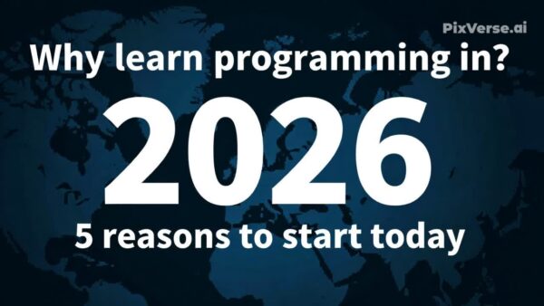 Por que aprender programação em 2026? 5 motivos para começar hoje