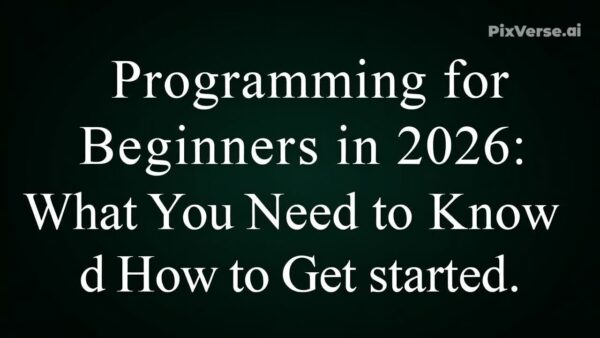 Programação para Iniciantes em 2026: O Que Você Precisa Saber e Como Começar