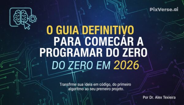 O Guia Definitivo para Começar na Programação do Zero em 2026