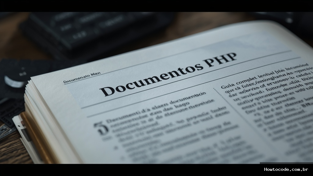 Imagem ilustrativa para: Documentos PHP: Guia completo para documentação PHP e referência de funções
