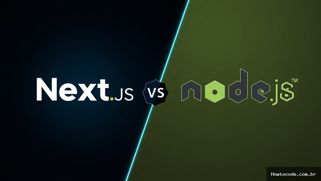 Imagem ilustrativa para: Next.js vs Node.js: principais diferenças e quais escolher em 2024