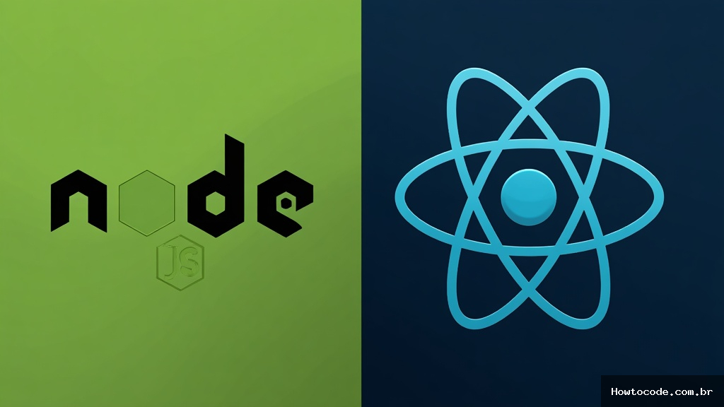 Imagem ilustrativa para: Node.js vs React: principais diferenças, casos de uso e quais escolher em 2024
